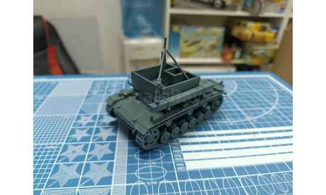 Bergepanzer III 1:43 Смола 3D-печать, сборные модели бронетехники, танков, бтт, scale43