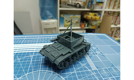 Bergepanzer III 1:43 Смола 3D-печать, сборные модели бронетехники, танков, бтт, scale43