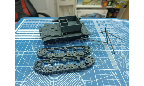 Bergepanzer III 1:43 Смола 3D-печать, сборные модели бронетехники, танков, бтт, scale43