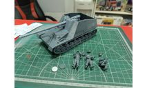 САУ «Насхорн» 1:43 Смола 3D-печать, сборные модели бронетехники, танков, бтт, СУ, scale43