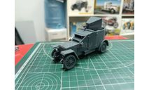 Бронеавтомобиль Peugeot AC 1914  1:43 Смола 3D-печать, масштабные модели бронетехники, scale43