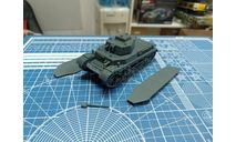 40M Turan I 1:43 Смола 3D-печать, сборные модели бронетехники, танков, бтт, scale43