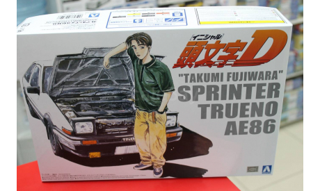 00320 Takumi Fujiwara 86 Trueno Comics vol.1 ver.(TOYOTA) 1:24 Aoshima возможен обмен, сборная модель автомобиля, scale24