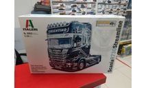 3952 Scania R730 Streamline 4×2 Show Trucks 1:24 Italeri возможен обмен, масштабная модель, scale24