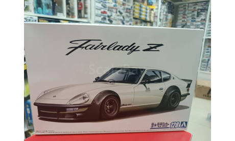 06101 Nissan Fairlady Z Aero Custom Ver.2 ’75 1:24 Aoshima  возможен обмен, сборная модель автомобиля, scale24
