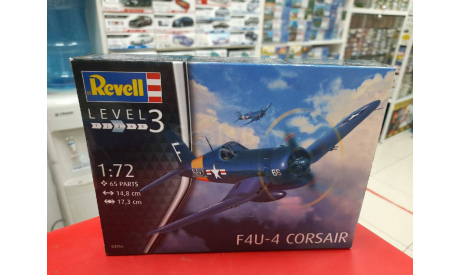03955 F4U-4 Corsair 1:72 Revell возможен обмен, сборные модели авиации, scale72