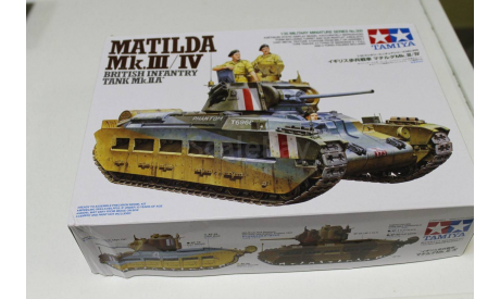 Обмен 35300 Matilda Mk.III/IV 1:35 Tamiya, сборные модели бронетехники, танков, бтт, 1/35, Моделист, Mercedes-Benz