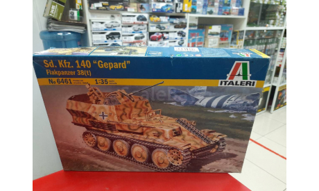 6461 ЗСУ FLAKPANZER 38(T) ’GEPARD’ 1:35 Italeri возможен обмен, сборные модели бронетехники, танков, бтт, scale35