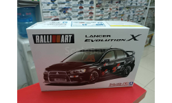 05987 Mitsubishi Lancer Evolution X RalliArt ’07 1:24 Aoshima  Возможен обмен