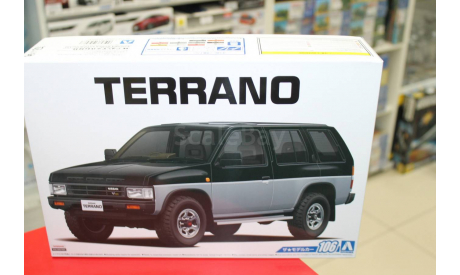 05708 Nissan Terrano V6-3000 R3M ’91 1:24 Aoshima возможен обмен, сборная модель автомобиля, scale24
