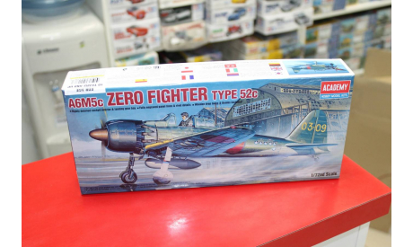 12493  A6M5c Zero Fighter type 52c 1:72 Academy возможен обмен, сборные модели авиации, scale0