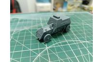 Российский бронеавтомобиль Руссо-Балт 1:72 Смола 3D-печать, масштабные модели бронетехники, Руссо Балт, scale72