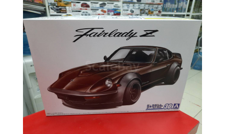 05844 Nissan Fairlady Z Aero Custom S30 1:24 Aoshima возможен обмен, сборная модель автомобиля, scale24