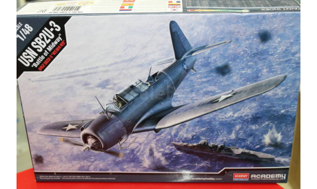 12324 SB2U-3 Vindicator ’Battle of Midway’  1:48 Academy возможен обмен, сборные модели авиации, scale0