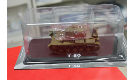 Наши Танки №45, Т-80 (1942) 1:43 Modimio возможен обмен, масштабная модель, scale43