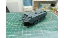 Французский танк Saint-Chamond 1:72 Смола 3D-печать, масштабные модели бронетехники, scale72
