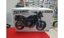 06395 Kawasaki ZR400C Zephyr ’89 1:12 Aoshima возможен обмен, сборная модель автомобиля, Nissan, scale12