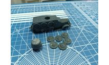 Бронеавтомобиль SO-MO 1:72 Смола 3D-печать, масштабные модели бронетехники, scale72