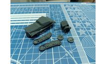 Немецкий бронетранспортер SdKfz 252 with trailer 1:72 Смола 3D-печать, масштабные модели бронетехники, scale72