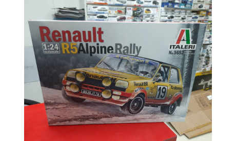 3652ИТ Renault R5 ALPINE RALLY 1:24 Italeri возможен обмен, сборная модель автомобиля, Mercedes-Benz, scale24