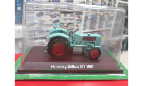 Hanomag Brillant 601 1967 1:43 Hachette, масштабная модель трактора, scale43