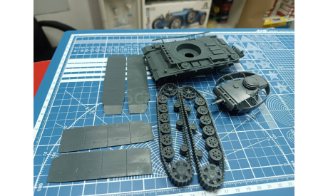 Panzer III Ausf N 1:43 с экранами 1:43 Смола 3D-печать, масштабные модели бронетехники, International Harvester, scale43
