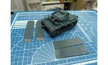 Panzer III Ausf N 1:43 с экранами 1:43 Смола 3D-печать, масштабные модели бронетехники, International Harvester, scale43