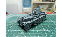 Sd.Kfz 10-5 c Pak 38 1:43 Смола 3D-печать, масштабные модели бронетехники, scale43