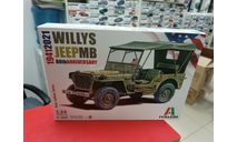 3635ИТ  WILLYS JEEP MB ’80th Year Anniversary’ 1:24 Italeri  возможен обмен, сборная модель автомобиля, scale43