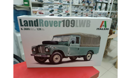 3665ИТ Автомобиль LAND Rover 109 LWB 1:24 Italeri  возможен обмен, сборная модель автомобиля, Willys, scale43