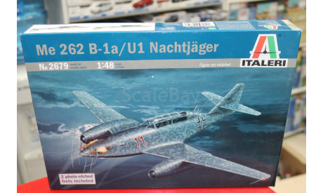 2679ИТ Самолет Me 262 B-1a/U1 1:48 Italeri  возможен обмен, сборные модели авиации, 1/48