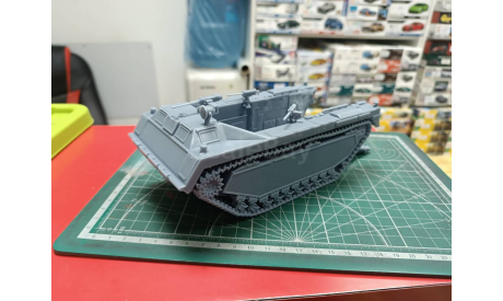 Плавающий транспортер LVT-3 «Бушмастер» 1:43 Смола 3D-печать, масштабные модели бронетехники, scale43