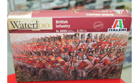 6095ИТ Солдатики NAPOLEONIC WARS - BRITISH INFANTRY 1815 1:72 Italeri  возможен обмен, миниатюры, фигуры, scale72