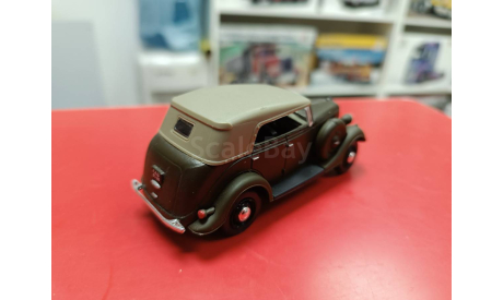 ГАЗ-61-40 с тентом 1:43 Наш автопром возможен обмен, масштабная модель, scale43