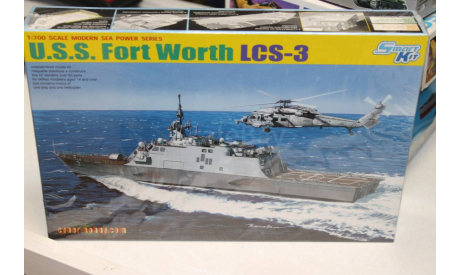 7129 U.S.S. Fort Worth LCS-3 1:700 Cybber Hobby Возможен обмен, сборные модели кораблей, флота, 1:35, 1/35