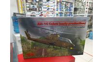 32060 Американский ударный вертолет, AH-1G Cobra (раннего производства) 1:32 ICM Возможен обмен, сборные модели авиации, scale48