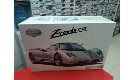 05602 Pagani Zonda C12S ’00  1:24 Aoshima  Возможен обмен, масштабная модель, Nissan, scale24