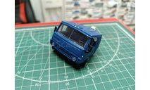Кабина КАМАЗ синяя со спальником 1:43 возможен обмен, масштабная модель, ГАЗ, scale43