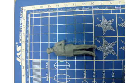 Мужчина с опущенной головой 1:35 Смола 3D-печать возможен обмен, миниатюры, фигуры, scale35