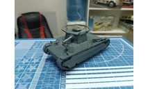 Японский танк AI-96 с 75 мм пушкой 1:43 Смола 3D-печать, масштабные модели бронетехники, scale43