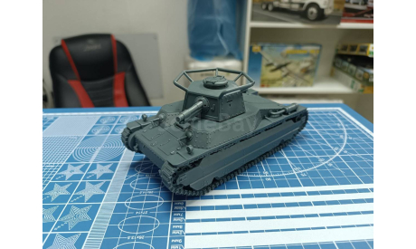 Японский танк AI-96 с 75 мм пушкой 1:43 Смола 3D-печать, масштабные модели бронетехники, scale43