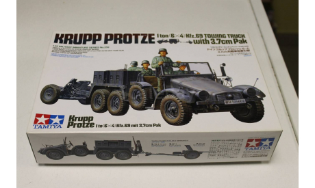 35259 Krupp Protze с 37мм пушкой 1:35 tamiya, сборные модели бронетехники, танков, бтт, 1/35