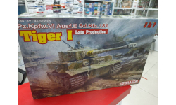 6406 Pz.Kpfw.VI Ausf.E Tiger I Late Production 1:35  Dragon Возможен обмен