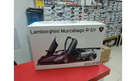 06374 Lamborghini Murcielago R-SV 1:24 Aoshima Возможен обмен, масштабная модель, Nissan, scale24