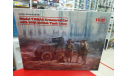 35670 Бронеавтомобиль Model T RNAS с британским танковым с экипажем I МВ 1:35 ICM возможен обмен, сборная модель автомобиля, Studebaker, scale35