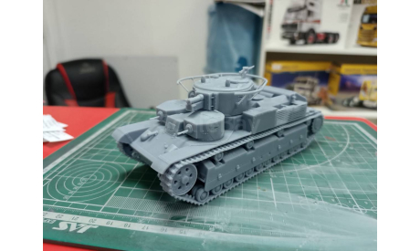 Советский средний танк Т-28 1:43 Смола 3D-печать возможен обмен, масштабные модели бронетехники, scale43