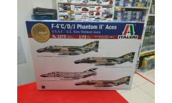 1373ИТ Военный самолет F-4 PHANTOM ’Асы Вьетнама 1:72 Italeri  возможен обмен