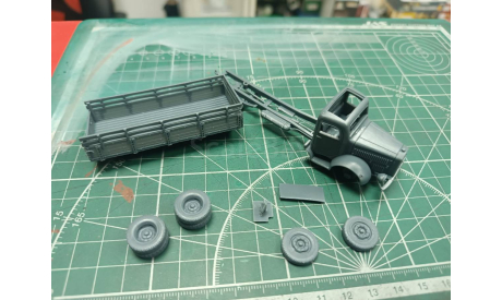Mercedes L4500 1:72 Смола 3D-печать, масштабная модель, Mercedes-Benz, scale72