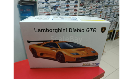 06446 Lamborghini Diablo GTR 1:24 Aoshima Возможен обмен, масштабная модель, Nissan, scale24