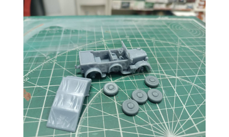 Horch 901 германский автомобиль с поднятым тентом 1:72 Смола 3D-печать, масштабная модель, Mercedes-Benz, scale72